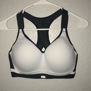 VICTORIA SECRET VSX WHITE SPORTS BRA 36D
